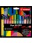 Metrashop Pen 68 Max Arty - Keçe Uçlu Boya Kalemi, Kalın Kama Uçlu - 12'li Paket - Çeşitli Renkler 1