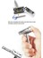 Q18 Ayarlanabilir Full Metal Tıraş Makinesi + 5 Adet Yaprak Jilet 8