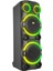 Bykalite MD-104KP 200W 12V 14000MAH Bataryalı Siyah 1 Uhf Uv Mikrofonlu Usb/bt/tf/tws/aux Rgb 220V Kablolu Gitar Girişli P 3
