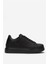 Unisex Yüksek Taban Günlük Spor Sneaker Ayakkabı Siyah 1