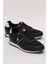 Erkek Günlük Casual Sneaker Ayakkabı Leona SİYAH-BEYAZ 2
