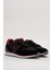 Erkek Günlük Casual Sneaker Ayakkabı Siyah-Kırmızı Leona 3