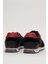 Erkek Günlük Casual Sneaker Ayakkabı Siyah-Kırmızı Leona 4