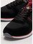 Erkek Günlük Casual Sneaker Ayakkabı Siyah-Kırmızı Leona 5