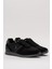Erkek Günlük Casual Sneaker Ayakkabı Siyah-Füme Leona 3