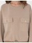 Kadın Kum Comfort Fit Sweatshirt 50301327-VR085 6
