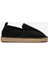 Unisex Siyah Triko Espadril 1