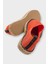 El Yapımı Triko Espadril Oranj 5