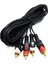 3 Metre 2 x Rca (Analog Ses) - Rca Stereo Ses Kablosu 4