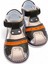 Ortopedik Erkek Bebek ve Çocuk Sandaleti Hummer Serisi HMR2408 Haki Krem 23 3