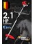 Teknoloji 2.1 Hp Yan Tipi Benzinli Motorlu Çapalı Ot Çalı Çim Biçme Tırpan Makinesi 2