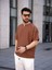 Keten Oversize Tişört (Manken BOY:183 Kilo:80 Beden:m) 1