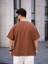 Keten Oversize Tişört (Manken BOY:183 Kilo:80 Beden:m) 4