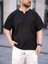 Keten Oversize Tişört (Manken BOY:183 Kilo:80 Beden:m) 4