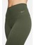Dri Fit Zenvy Gentle Support High Waisted 7/8 Leggings Kadın Yüksek Bel Iç Cepli Spor Tayt Haki 3