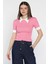 Kadın Polo Yaka Renk Garnili Kaşkorse Bluz P-00016854 1