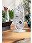 F-22 Beyaz Mini Fan | Taşınabilir Çift Başlıklı Sessiz Vantilatör | Type-C Girişli, 3 Kademeli Hız Ayarı 4