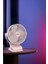 F-15 Pembe Mini Fan Vantilatör I Asma Apartlı, 800 Mah Şarjlı, Type-C Girişli, Taşınabilir Fan 2