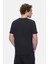 Tatum Siyah Bisiklet Yaka Baskılı Standard Fit Erkek Tshirt 3