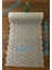 Dantel Pvc Buz Dolabı Ayakkabılık Raf Dolap Çekmece Örtüsü /eni : 50 cm x 5 mt Renk: K.gri- Gül3 3