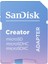 Creator 128GB 190/90MB/S Microsdxc Uhs-I A2 V30 Adaptörlü Hafıza Kartı SDSQXAA-128G-IN6MS 4