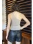 Kadın Tek Omuz Likralı Tokalı Bluz P-00016480 3