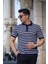 Erkek Polo Yaka Örme Triko T-Shirt Terletme Yapmaz Hava Alan Erkek T-Shirt 1