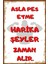 Asla Pes Etme Motive Edici Duvar Yazıları Retro Ahşap Poster 1