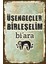Üşengeçler Birleşelim Bi Ara Duvar Yazısı Retro Ahşap Poster 1