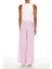 Çizgili Mid-Rise Wide-Leg Pantolon 5