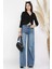 Kadın Palazzo Jean Kot Pantolon P-00014813 1