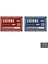 PS1060 - Edirne Şehir Tabelası Retro Mdf Ahşap Poster Set (2 Adet - 20X30CM) 1