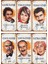 Yeşilçam Kadir Inanır Türkan Şoray Yılmaz Güney Tuncel Kurtiz 6lı Mini Retro Ahşap Poster 1