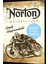 Norton Klasik Yarış Motoru Retro Ahşap Poster 1