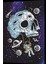 Uzayda Hayat Var Eğlenceli Astronot-13 Retro Ahşap Poster 1
