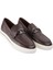 21205 Kahve Loafer Derı Ayakkabı 3