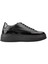 21102 Sıyah Rugan Sneaker Derı Ayakkabı 1
