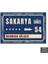 PT1140 - Sakarya Şehir Tabelası Retro Mdf Ahşap Poster (20X30CM) 1