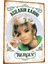 Bergen Acıların Kadını-1 Arabeskin Kraliçeleri Serisi Retro Vintage Ahşap Poster 1
