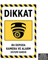 U1128 - Bu Depoda Kamera ve Alarm Sistemi Vardır Dekota Uyarı Levhası (20X30CM) 1
