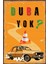 Duba Yok Duvar Yazıları Ahşap Poster 20X30CM 1