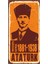 Atatürk - Retro Ahşap Poster – Özel Koleksiyon – Hbb 1
