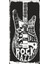 Rock Jazz Soul Gitar (10 cm x 20 Cm) Mini Retro Ahşap Poster 1