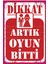 Gelin Damat Düğün Evlilik Hediyelik Komik Sözler Oyun Bitti Ev Dekorasyon Tablo Retro Ahşap Poster 1