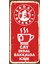 Çay Erdal Bakkalda Içilir Leyla ile Mecnun (10 cm x 20 Cm) Mini Retro Ahşap 1