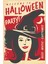Halloween Party Cadılar Bayramı Eğlenceli Komik Ev Dekorasyon Tablo Retro Ahşap Poster 1