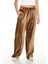 Kadife High-Rise Wide-Leg Pantolon 1