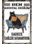 Cahillere Dayanamıyorum Kitap Okuyan Kedi Retro Ahşap Poster 1