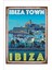 Retro Ibiza Town Vintage 20 x 30 Tablo 1