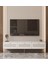 Andromeda Silver Serisi 180 cm 3 Kapaklı Mdf Tv Ünitesi 180 x 50 x 32 cm 1